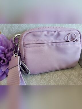 Lilac Wristlet Wallet
